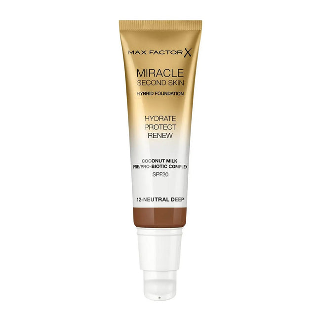 Max Factor Miracle Second Skin Hybrid Foundation podkład nawilżający z filtrem