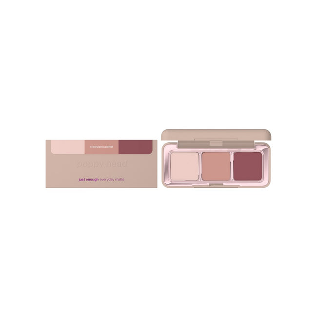 Poppy Head Just Enough Everyday Matte paleta cieni do powiek