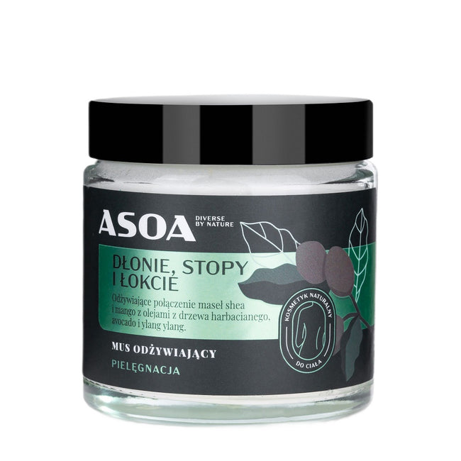 Asoa Masło dłonie stopy i łokcie 120ml