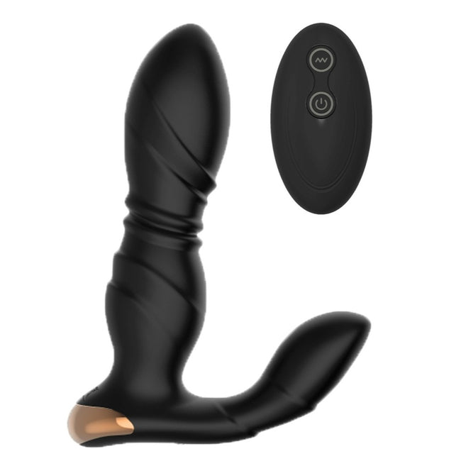 B-Series Magic Smart Massager wodoodporny smart masażer z pilotem Black