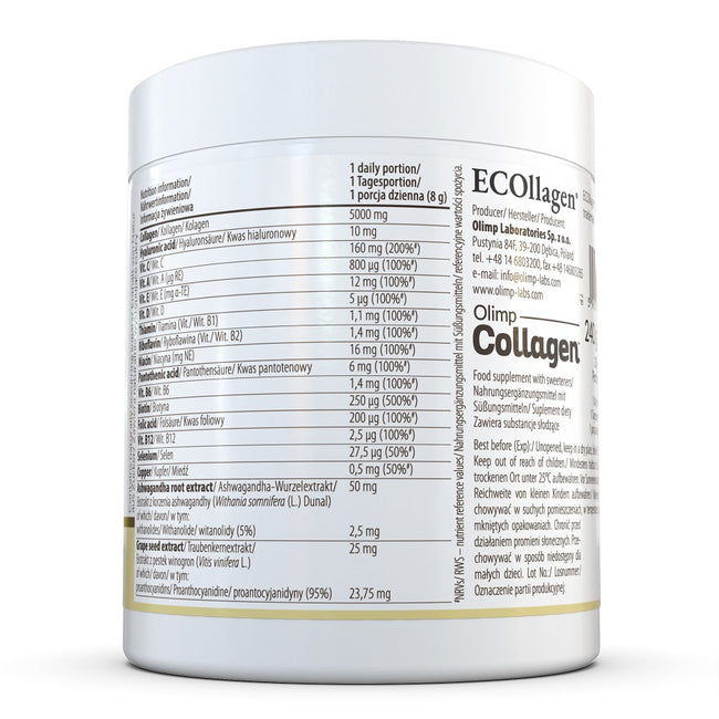 Olimp Labs Olimp Collagen kolagen suplement diety smak ananasowy 240g