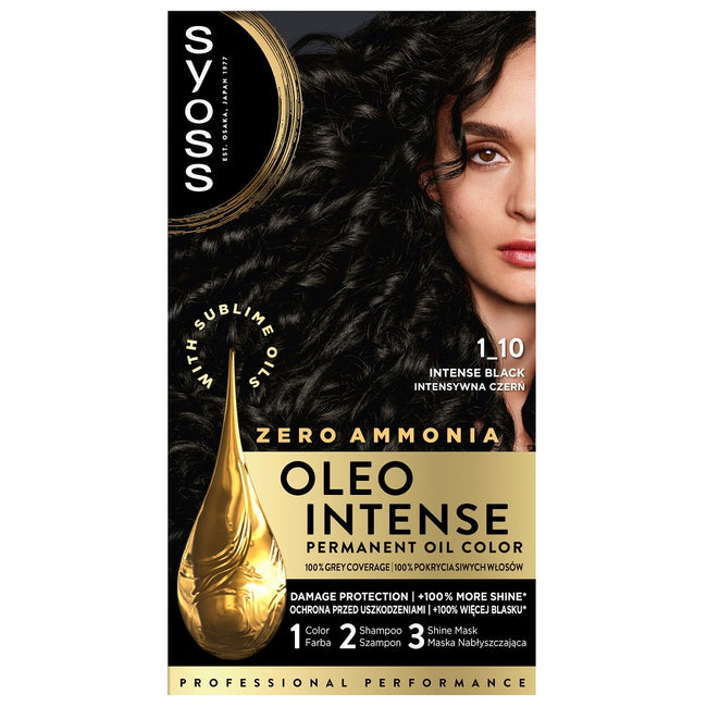Syoss Oleo Intense farba do włosów trwale koloryzująca z olejkami