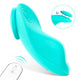 S-HANDE Leaf-RTC dyskretny zdalnie sterowany wibrator typu panty z 9 trybami wibracji Light Blue