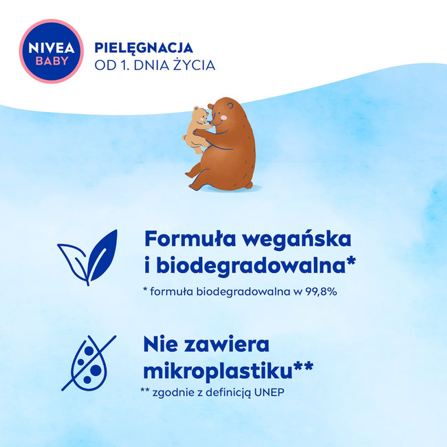 Nivea Baby krem pielęgnacyjny do twarzy i ciała 200ml