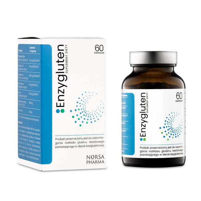 Norsa Pharma Enzygluten suplement diety 60 kapsułek
