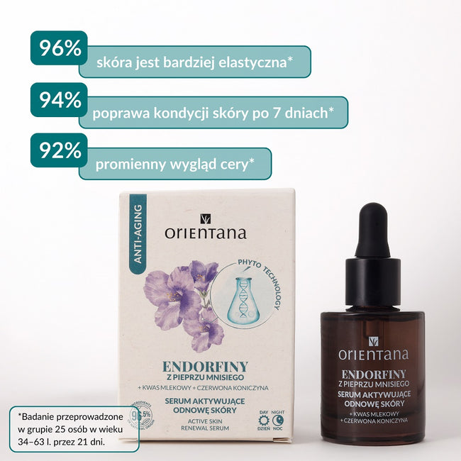 ORIENTANA Phyto Technology serum aktywujące odnowę skóry Endorfiny 30ml