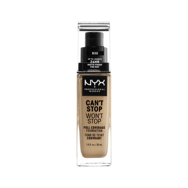 NYX Professional MakeUp Can't Stop Won't Stop kryjący podkład w płynie