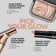 KIKO Milano Glow Fusion Gleam Dream Highlighter rozświetlacz do twarzy w płynie z aplikatorem gąbkowym