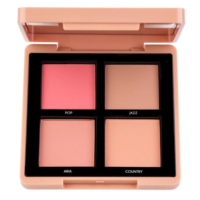 Topface Maestro Academy Blush Bouqet paleta róży do policzków