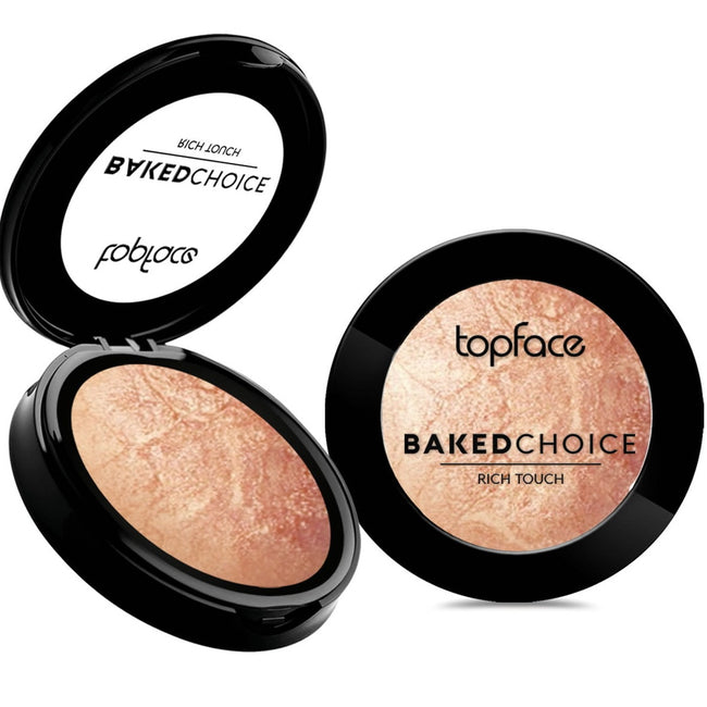 Topface Baked Choice Rich Touch Highlighter wypiekany rozświetlacz