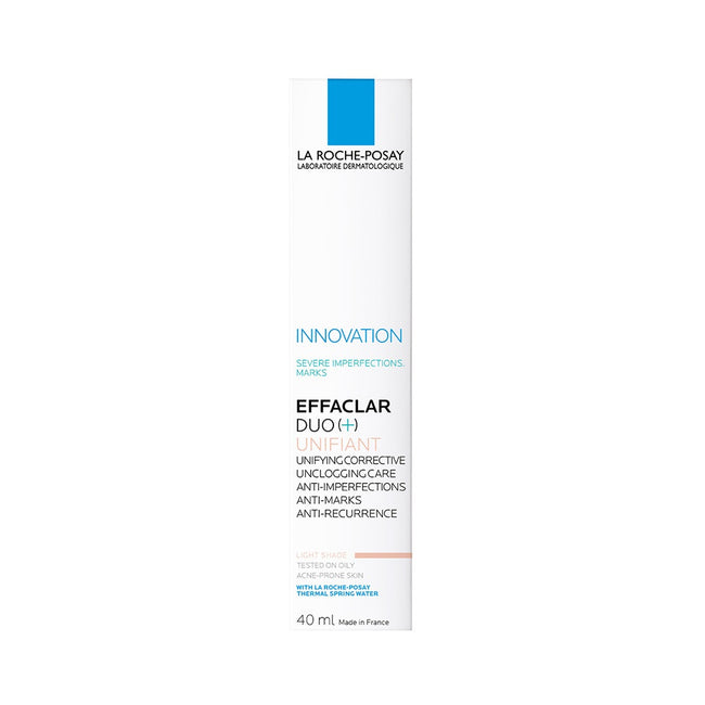 La Roche Posay Effaclar Duo + Unifiant tonujący krem zwalczający niedoskonałości Light 40ml