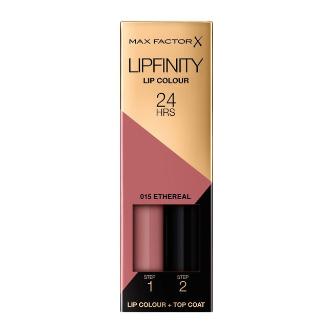 Max Factor Lipfinity Lip Colour dwufazowa pomadka w płynie o długotrwałym efekcie 015 Ethereal