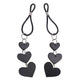Sex & Mischief Heart Nipple Ties zaciski na sutki