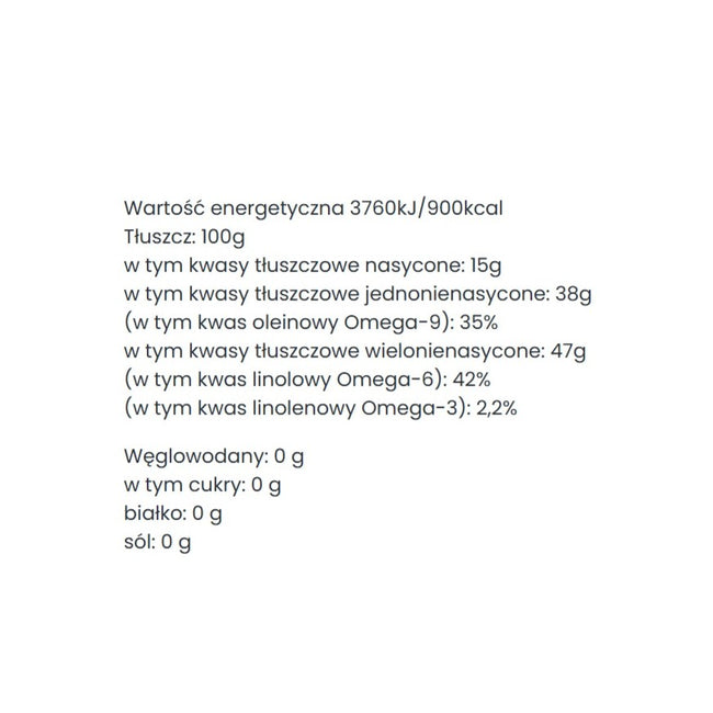 Big Nature Olej dla mężczyzn tłoczony na zimno 250ml