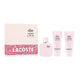 Lacoste L.12.12 Rose zestaw woda perfumowana spray 100ml + balsam do ciała 2x100ml