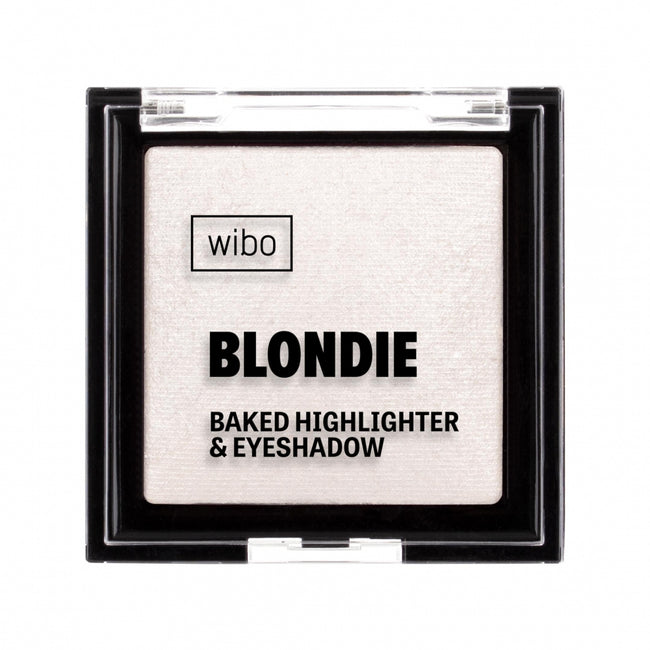 Wibo Blondie Baked Highlighter & Eyeshadow wypiekany rozświetlacz do twarzy i oczu