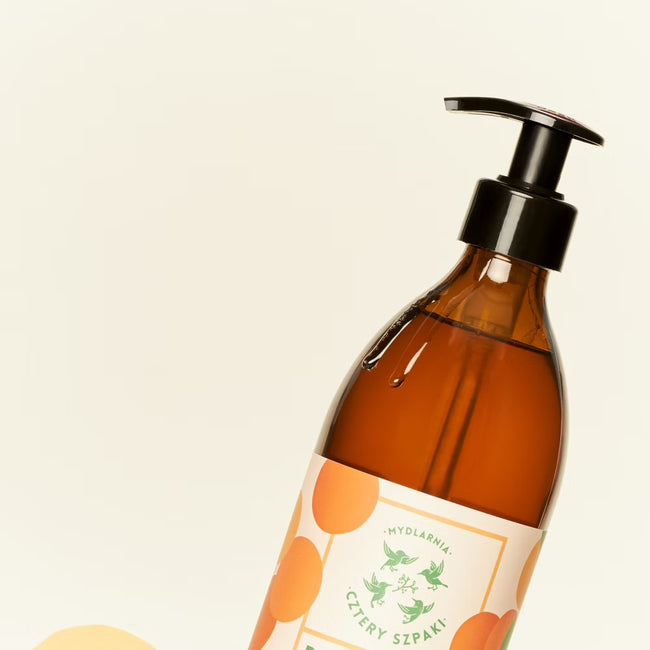 Mydlarnia Cztery Szpaki Naturalne mydło w płynie Rozmaryn i Mandarynka 500ml