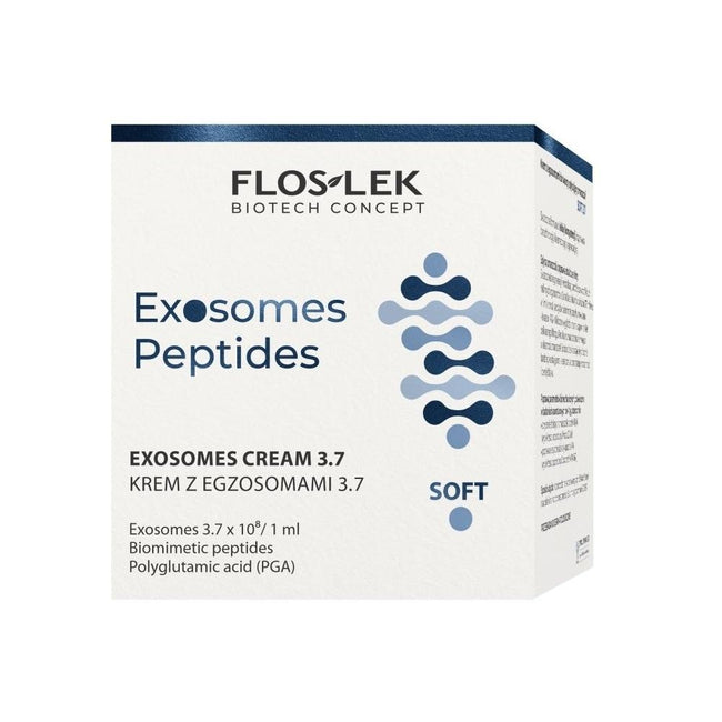 Floslek Exosomes Peptides krem z egzosomami 3.7 spłycający zmarszczki SOFT 50ml