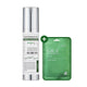 SKIN627 Boosting Shot 300 + Cica with Green Tea Sheet Mask zestaw serum do twarzy 50ml + maseczka w płachcie 22ml