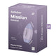 Satisfyer Mission Control powietrzny stymulator łechtaczki Violet