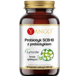 Yango Probiotyk SCB-10 z prebiotykiem suplement diety 90 kapsułek