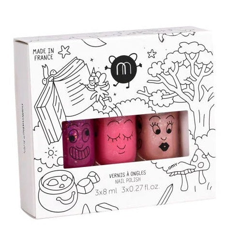 Nailmatic Kids Magic Forest 2 zestaw lakierów do paznokci 3x8ml