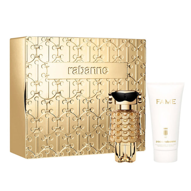 Paco Rabanne Fame Intense zestaw woda perfumowana spray 50ml + balsam do ciała 75ml