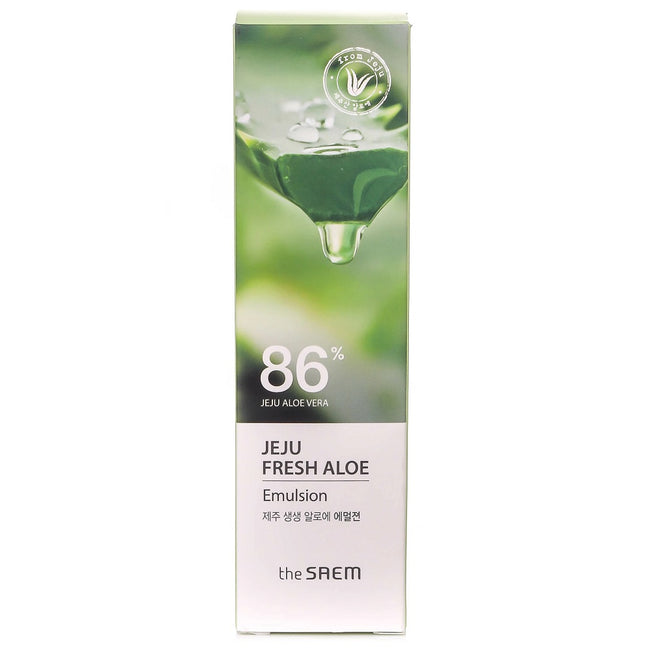 The SAEM Jeju Fresh Aloe 86% emulsja do twarzy i ciała 155ml