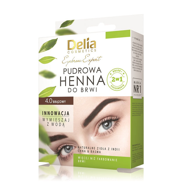 Delia Eyebrow Expert pudrowa henna do brwi