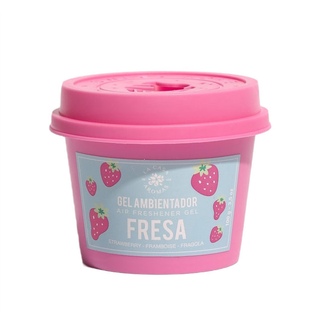 La Casa de los Aromas Odświeżacz powietrza w żelu Fresa 100g