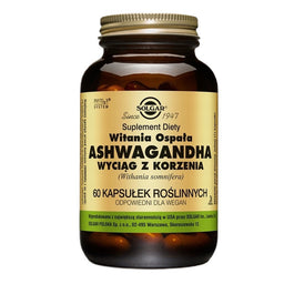 Solgar Ashwagandha suplement diety 60 kapsułek