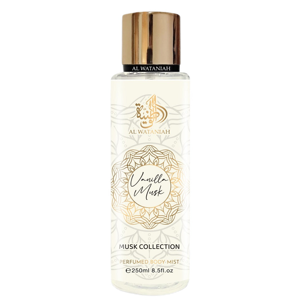 musk collection black vanilla collection mgiełka do ciała 250 ml    