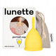 Lunette Period Cup kubeczek menstruacyjny Żółty rozmiar 2