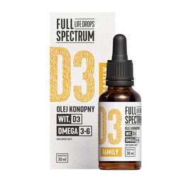 Full Spectrum Witamina D3 Family suplement diety 30ml