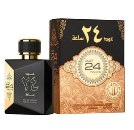 Ard al Zaafaran Oud 24 Hours zestaw woda perfumowana spray 100ml + dezodorant w sprayu 50ml