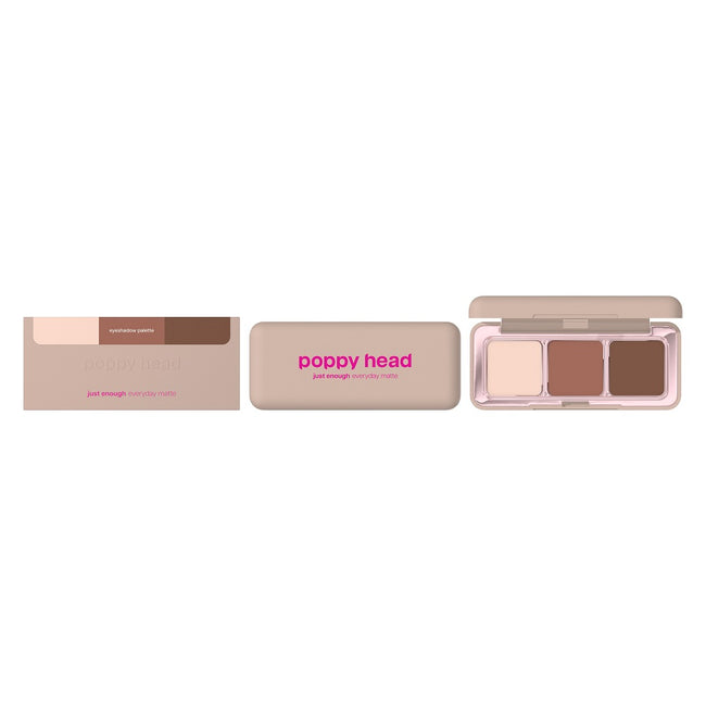 Poppy Head Just Enough Everyday Matte paleta cieni do powiek