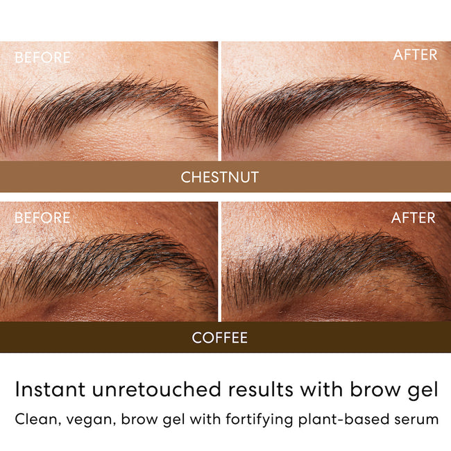 bareMinerals Strength & Length Serum-Infused Brow Gel żel do brwi z wzmacniającym serum
