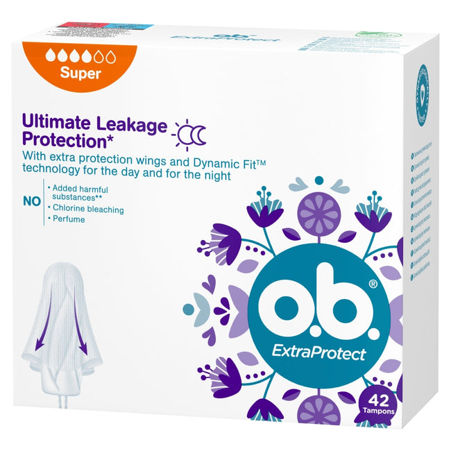 O.B. ExtraProtect Super tampony 42szt.
