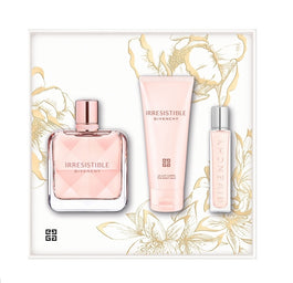 Givenchy Irresistible zestaw woda perfumowana spray 80ml + mleczko do ciała 74ml + woda perfumowana spray 12.5ml