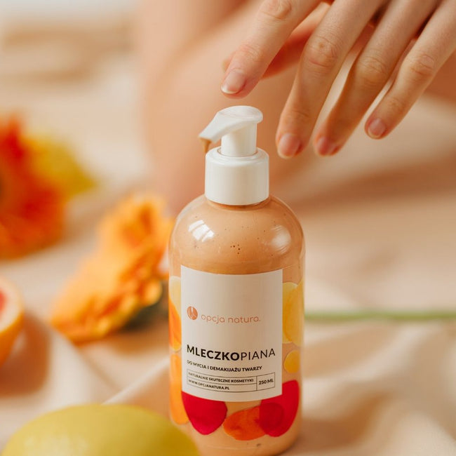 Opcja Natura Mleczkopiana do mycia i demakijażu twarzy 250ml