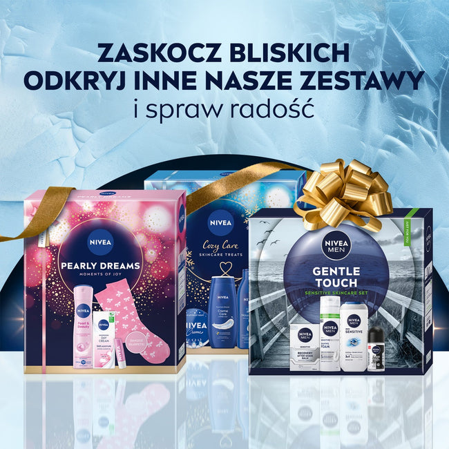 Nivea Men Feel Protected zestaw żel pod prysznic 3w1 250ml + żel do mycia twarzy 100ml + ochronny krem nawilżający SPF15 75ml