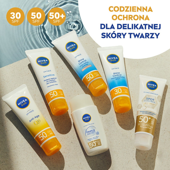 Nivea Sun Invisible Daily fluid do twarzy SPF50+ 40ml