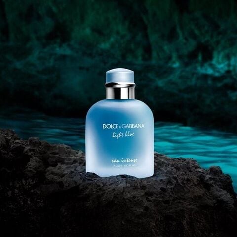 DOLCE & GABBANA Light Blue intense 男性用香水 Dolce&Gabbana Light Blue Intense Pour Homme Woda Perfumowana 100