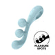 Satisfyer Tri Ball 2 wielofunkcyjny wibrator Light Blue