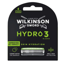 Wilkinson Hydro 3 Skin Hydration wkład z 3 ostrzami 4szt
