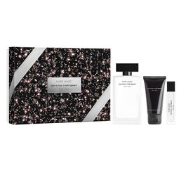 Narciso Rodriguez Pure Musc For Her zestaw woda perfumowana spray 100ml + balsam do ciała 50ml + woda perfumowana spray 10ml