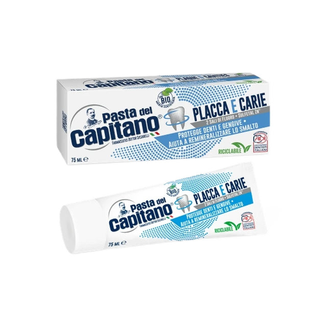 Pasta del Capitano Placca E Carie ochronna pasta do zębów 75ml