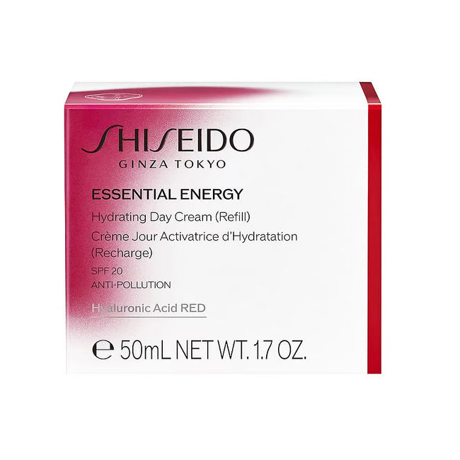Shiseido Essential Energy Hydrating Day Cream SPF20 nawilżający krem na dzień refill 50ml