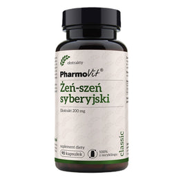 Pharmovit Żeń-szeń syberyjski 200mg suplement diety 90 kapsułek