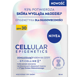 Nivea Cellular Epigenetics odmładzający krem na dzień SPF 30 50ml